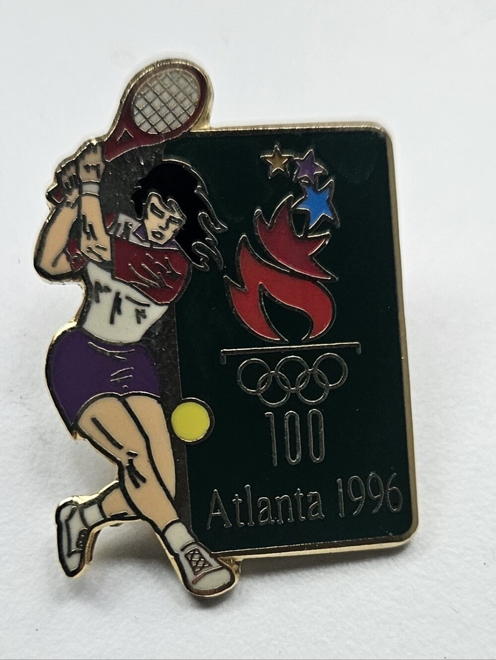 1996 Atlanta‎ Olympic Pin TENNIS - Hat, Vest, Jacket Pin